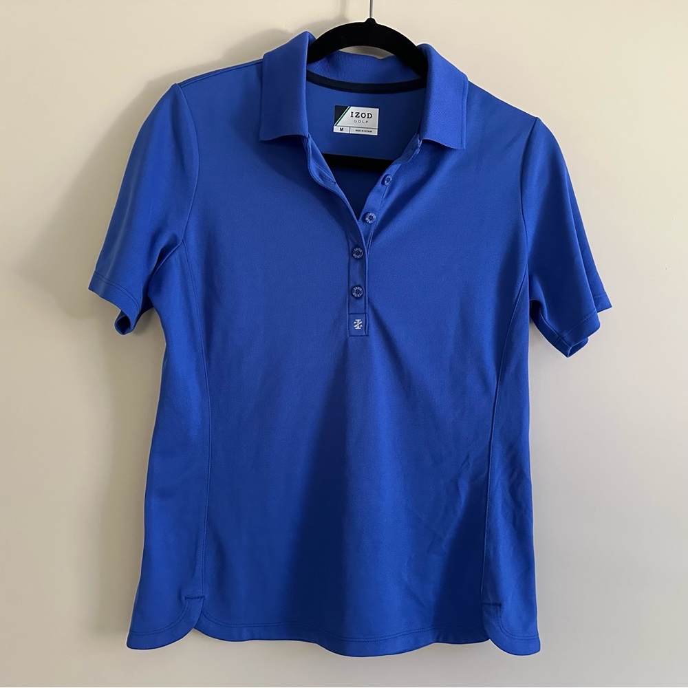 Izod Golf Royal Blue Polo NWOT